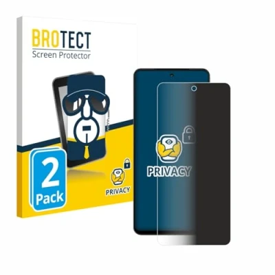 Afbeelding van BROTECT (2 Stuks) Privacy Schermbeschermer voor Vivo iQOO Z9 Turbo [Anti Spy, Screen Protector, Blue Light Filter]