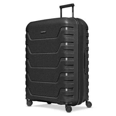 Afbeelding van SMARTBOX Edition 01 stamartikel, zwart, Koffer L (76 cm) erweiterbar, Harde trolley met zwenkwielen