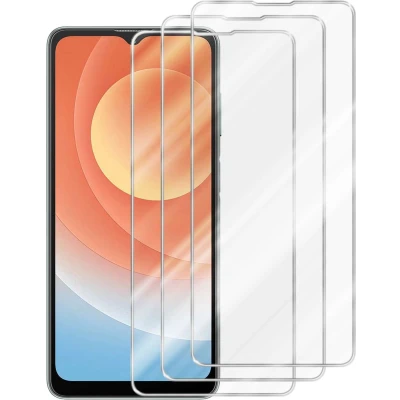 Afbeelding van Cadorabo 3x Screenprotector geschikt voor Blackview A53 / PRO Beschermende Pantser Film in KRISTALHELDER Getemperd (Tempered) Display beschermend glas 9H hardheid met 3D Touch