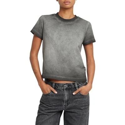 Afbeelding van G Star RAW Overdyed micro boxy r t, Zwart (Dk Black Gd D26078 d756 b564), L