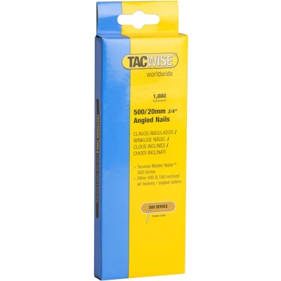 Afbeelding van Tacwise schuine Nagel Serie 500 voor tacker 20 mm Gegalvaniseerd 1.000 stuks