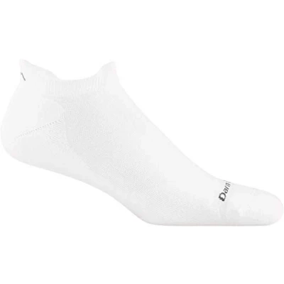Afbeelding van Darn Tough Run No Show Tab Ultra Lightweight Running Sock White With Cushion