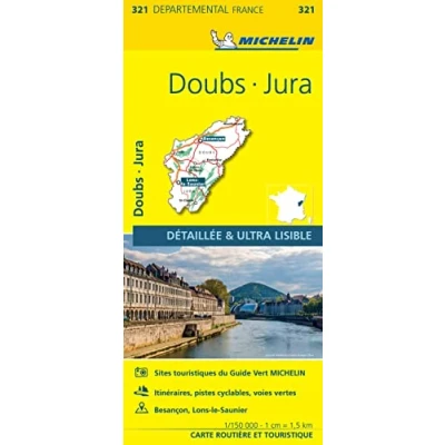 Afbeelding van Doubs Jura 11321: Map