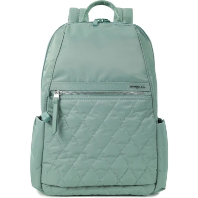 Afbeelding van Hedgren Vrije tijd Rugzak Inner City Vogue Backpack XXL RFID Quilted Sage Mintgroen