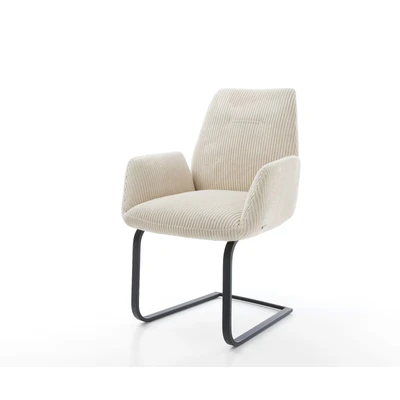 Afbeelding van sledemodel Zoa Flex vlak zwart cord beige