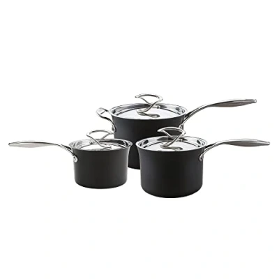 Afbeelding van Circulon Style Hard Anodised steelpan set, 3 stuks