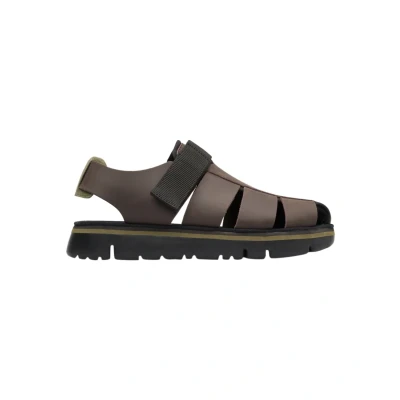Afbeelding van Camper Oruga Sandalen, Heren, Maat: 43, Dark brown Leer