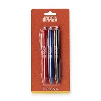 Afbeelding van Pigna Jannik Sinner by blusstiften, 3 stuks