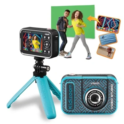Afbeelding van VTech Video Studio HD, Digitale camera voor kinderen, 5 jaar, Duits, Nederlands, Engels, Spaans, Frans, 410 g, Meerkleurig