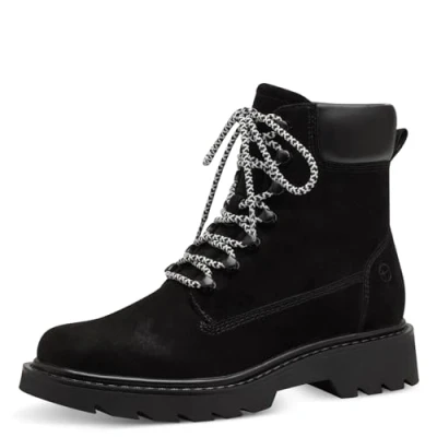 Afbeelding van Tamaris Dames 1 25909 41 modieuze laarzen, zwart, 38 EU, EU