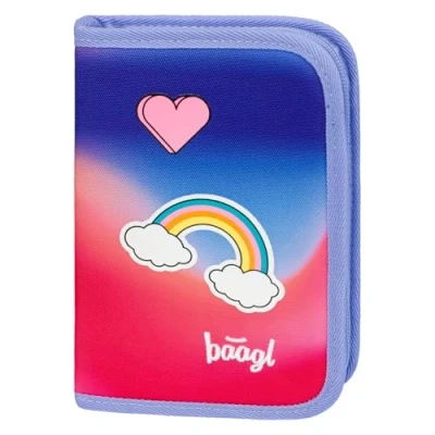 Afbeelding van Baagl pennenetui voor jongens en meisjes schooletui, pennenetui, schrijfwaren etui, Hippie,