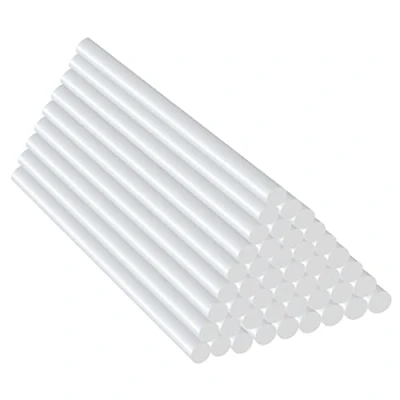 Afbeelding van 200 stuks lijmsticks Ø 7 mm x 100 mm, mini lijmsticks, doorzichtige lijmstiften, standaard voor gangbare heetlijmpistool, hete doe het zelvers, repareren, decoreren