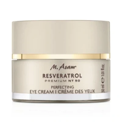 Afbeelding van M. Asam resveratrol Premium NT50 Perfecting Eye Cream (30 ml) anti aging oogcrème met &amp; hyaluron maakt oogrimpels glad, verstevigende oogverzorging