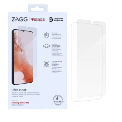 Afbeelding van InvisibleShield Ultra Clear+ screenprotector Geschikt voor de Galaxy S22