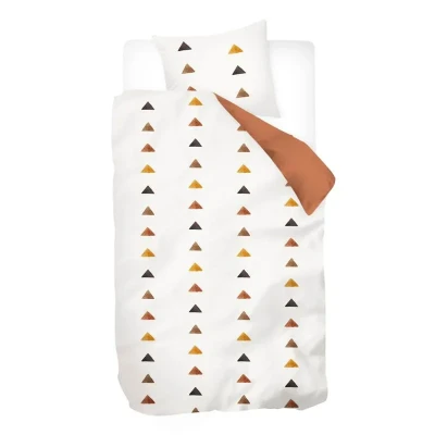 Afbeelding van Snoozing Thiago Dekbedovertrek Flanel Eenpersoons 140x200/220 cm + 1 sloop) Zand