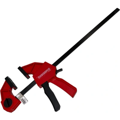 Afbeelding van Diggers Snelspanklem Lijmklem Professioneel 80 x 150 mm éénhandklem
