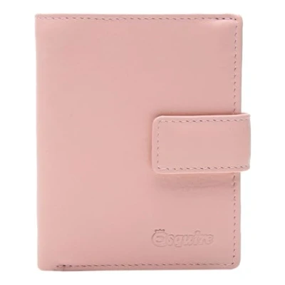 Afbeelding van Esquire Leren Portemonnee Viktoria 62 Wallet Apricot Zalmroze
