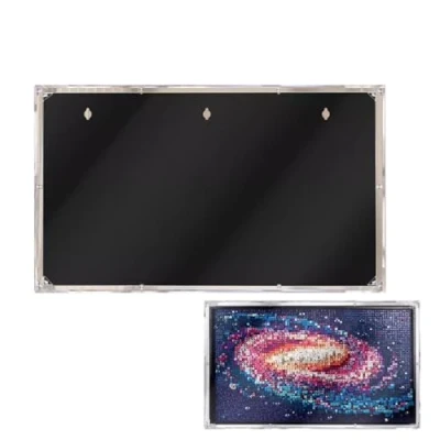 Afbeelding van Acryl vitrine voor Lego 31212, stofdichte doos, opbergdoos, transparante displaybox compatibel met 31212 (alleen koffer, geen model, wandmontage