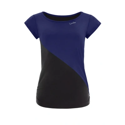 Afbeelding van Winshape Functional SOFT AND Light TANK Tshirt print, Dames, Maat: XXL, Dark blue black