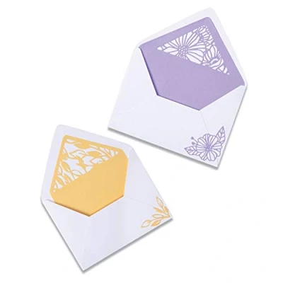 Afbeelding van Sizzix Thinlits Die Set Delicate Envelope Liners 6PK 665176 Olivia Rose (04 21)