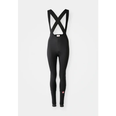 Afbeelding van Castelli Fietsbroek lang met bretels Dames Zwart VELOCISSIMA DT BIBTIGHT BLACK REFLEX XL