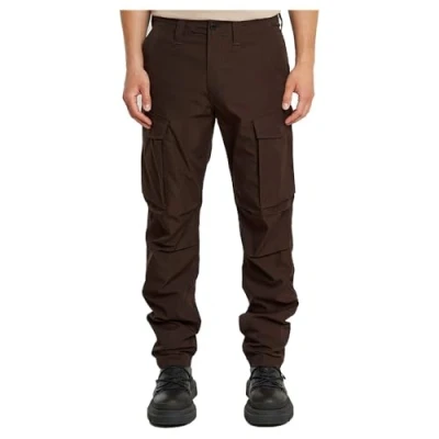 Afbeelding van G STAR Regular Cargobroek, Heren, Maat: 32x30, Deep brown