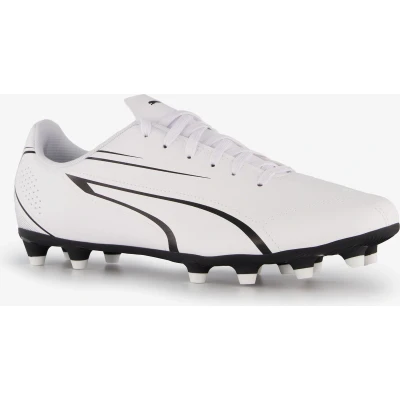 Afbeelding van Puma Vitoria FG voetbalschoenen wit Maat 39 Uitneembare zool
