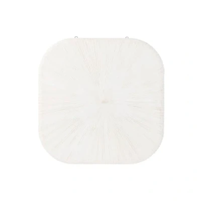 Afbeelding van Wanddecoratie Home ESPRIT Wit Modern Verouderde afwerking 89 x 3 cm