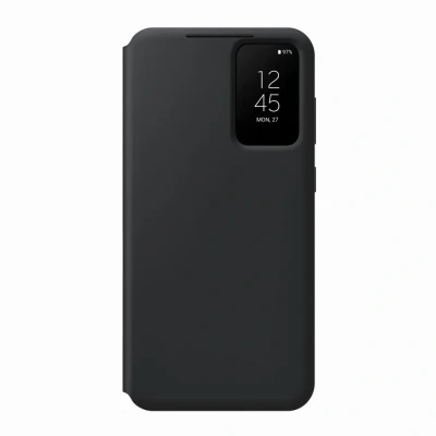 Afbeelding van Samsung Galaxy S23 Plus Clear View Book Case Zwart