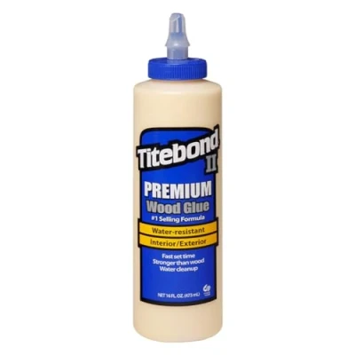 Afbeelding van Titebond II Premium houtlijm, watervaste houtlijm voor professioneel gebruik, grootte: 473 ml, 1 stuk, 500 4