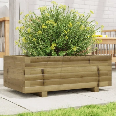 Afbeelding van Plantenbak 70x40x26,5 cm geïmpregneerd grenenhout