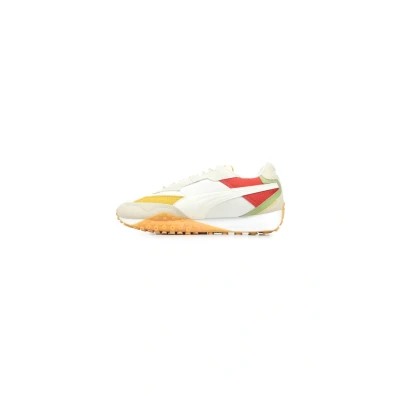 Afbeelding van Puma Blktop Rider Sneakers laag, Heren, Maat: 42, Warm white archive gold Schoenen