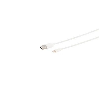 Afbeelding van Shiverpeaks S/CONN maximale connectiviteit USB oplaadsynchronisatiekabel, A stekker naar 8 pens (2 m, 2.0), kabel