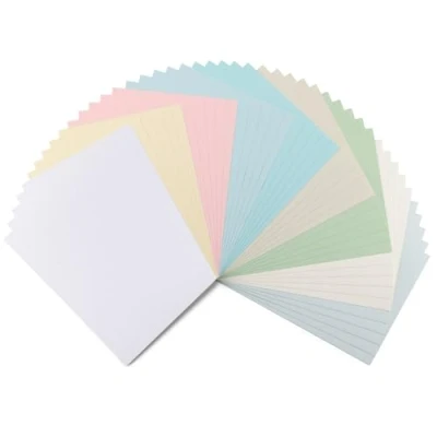 Afbeelding van Florence Pastel linnen karton 250 g A4 scrapbooking papier Pasen gekleurd elegante uitnodigingen, geschenkdozen en kunstprojecten