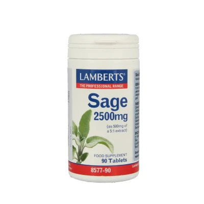 Afbeelding van Lamberts Salie (sage), 90 tabletten
