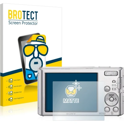 Afbeelding van BROTECT Screenprotector voor Sony Cyber Shot DSC W830 Folie Beschermfolie matte (2 Stuks)