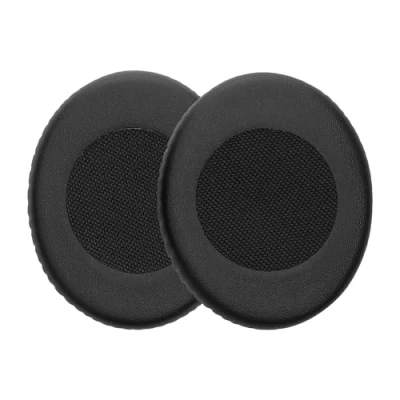 Afbeelding van kwmobile 2x oorkussens compatibel met Sennheiser HD2.01 / HD2.20S HD2.30I HD2.30G Earpads voor koptelefoon Kunstleer en schuim in zwart