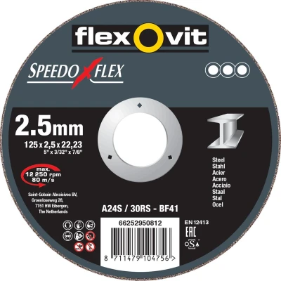Afbeelding van Flexovit doorslijpschijf Speedoflex 230 x 3 22 mm A 24/30 RS BF41