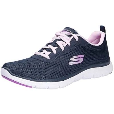 Afbeelding van Skechers Flex Appeal 4.0 Brilliant Vie Sneaker voor dames, marineblauw, 38.5 EU