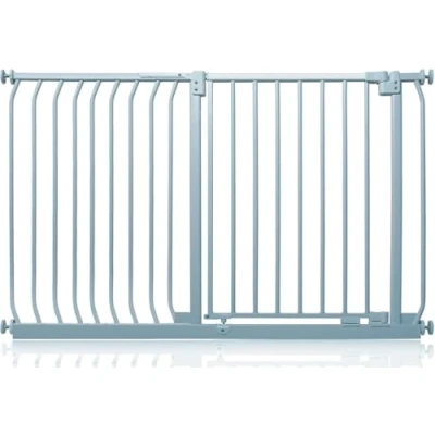 Afbeelding van Safetots Elite Veiligheidshekje Assortiment, 134cm 143cm (72 opties beschikbaar), Mat Grijs, Drukbevestiging Traphekje, Babyhekje voor Deuren, Gangen en Ruimtes, Veiligheidsbarrière, Eenvoudige Installatie