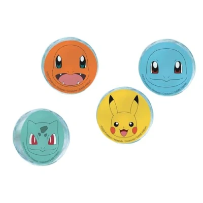 Afbeelding van Pokemon Stuiterballen 4cm 4 Stuks