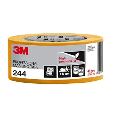 Afbeelding van 3M Afplakband glad goudkleurig lengte 50 m breedte 48 mm wiel 24 stuks 7100039601