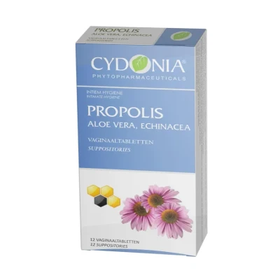 Afbeelding van Cydonia Propolis vaginaaltabletten Aloe Vera Echinacea Intieme Verzorging Natuurlijk Ongemakken