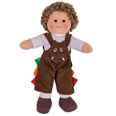 Afbeelding van Bigjigs JACK Knuffel voor kinderen, Maat: One Size, Multi coloured