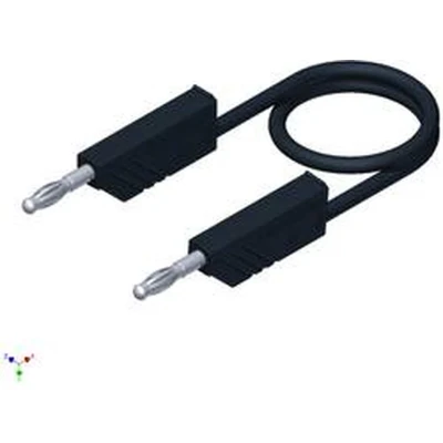 Afbeelding van SKS Hirschmann CO MLN SIL 200/1 Meetsnoer Banaanstekker 4 mm 2.00 m Zwart 1 stuk(s)