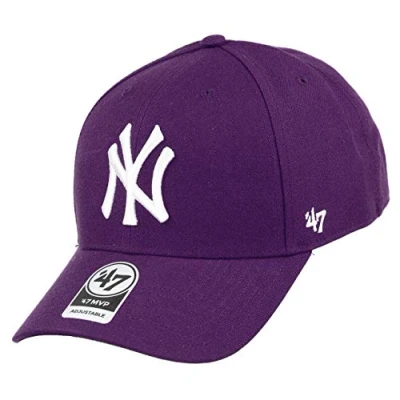 Afbeelding van &#039;47 NEW YORK Yankees Snapback Unisex Pet, Maat: One Size, Purple