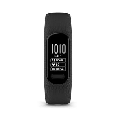 Afbeelding van GARMIN VIVOSMART 5 S/M Zwart met siliconen verwisselbare polsband (Gereviseerd)