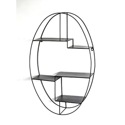 Afbeelding van Wandrek 44 x 16 71 cm Zwart