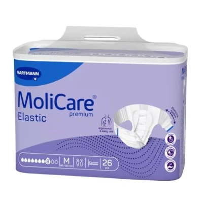Afbeelding van Molicare Premium Slip Elastic 8 druppels Medium 1 pak van 26 stuks