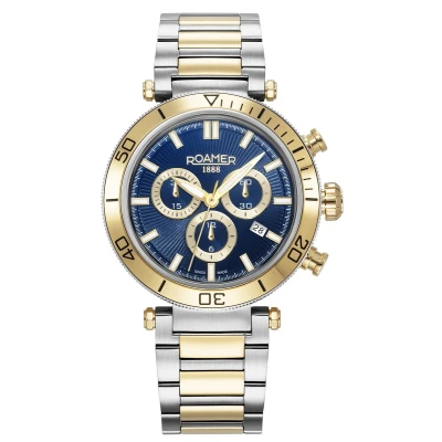 Afbeelding van Roamer Toscana 994837 47 45 20 chronograaf horloge 43 mm